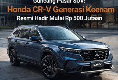 Guncang Pasar SUV! Honda CR-V Generasi Keenam Resmi Hadir Mulai Rp 500 Jutaan