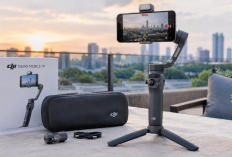 DJI Osmo Mobile 7P, Gimbal HP dengan Stabilisasi 3-Axis dan Tracking Pintar