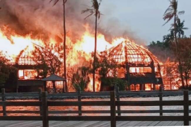 Resort Putri Duyung Ancol Kebakaran