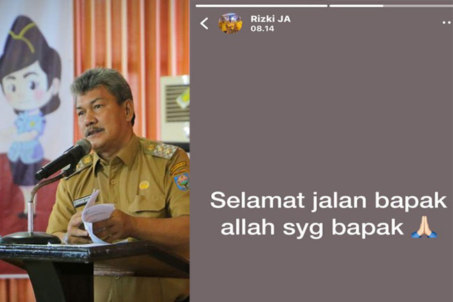 Wakil Bupati OKU Non Aktif Johan Anuar Meninggal