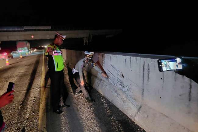 Olah TKP Laka Calon Dokter, Polisi Temukan Tol Berlubang dan Bergelombang