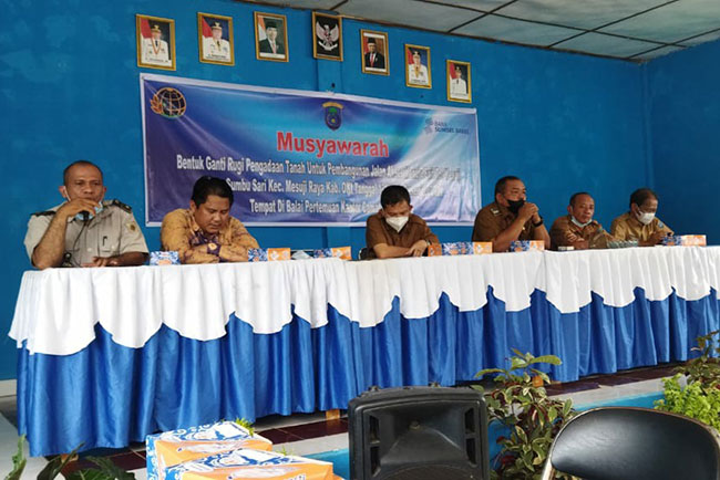Ganti Rugi Lahan Menuju Exit Tol Mesuji Tunggu DPA