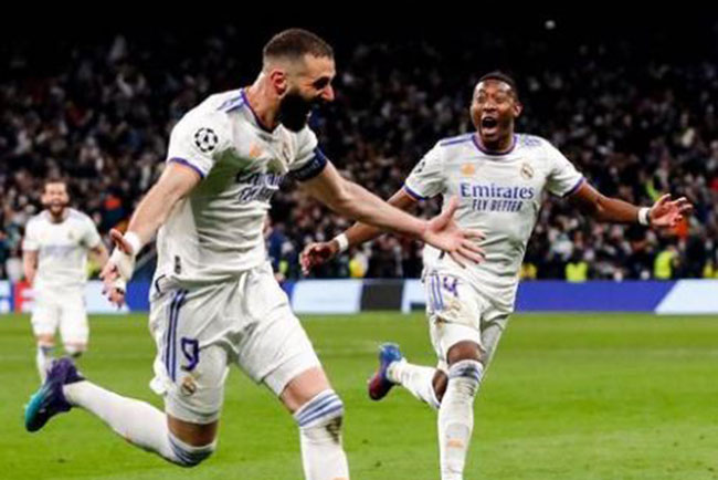 Real Madrid Singkirkan PSG dari Liga Champions