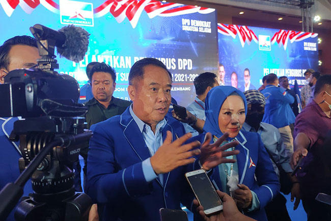 Resmi Dilantik, Cik Ujang Bertekad Membangkitkan Kejayaan Demokrat