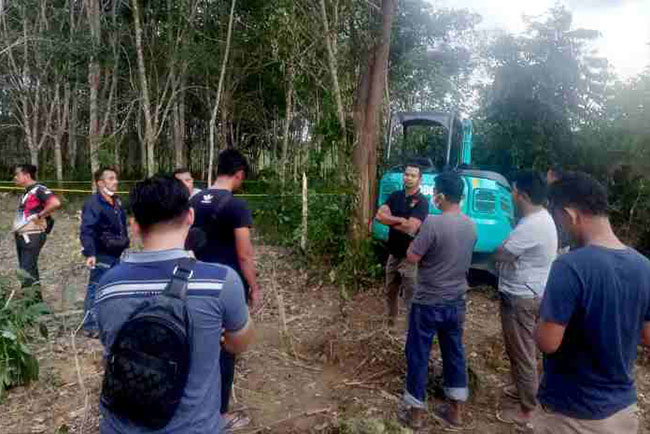 Polisi Masih Memburu Pembunuh Operator Excavator