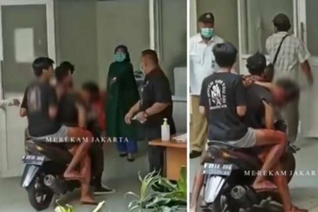 Heboh Pengendara Bonceng Tiga Terobos IGD Rumah Sakit, Ternyata…