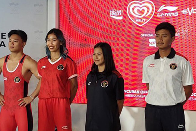 Inilah Penampakan Jersey Kontingen Indonesia di SEA Games 2021