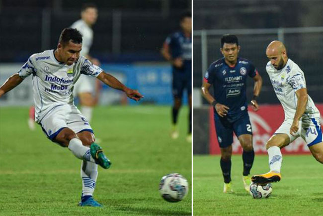 Unggul Lebih Dulu, Arema FC Takluk dari Persib Bandung