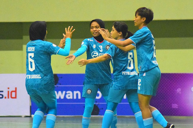 Mantap, Putri Sumsel Cukur Pansa FC Yogyakarta 7 – 1