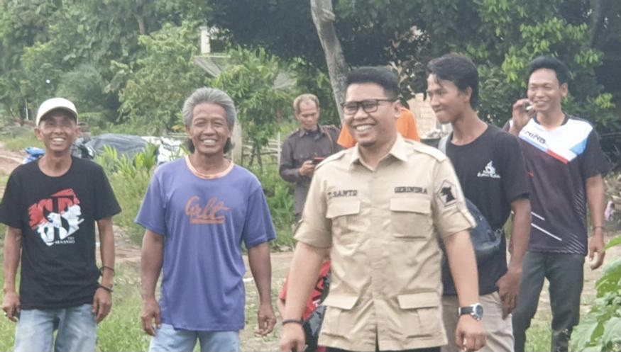 Anggota Dewan Dapil I Tri Susanto Reses di Pedamaran Timur, Tinjau Usulan Pembangunan Jalan Desa Sumber Hidup