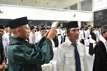 981 PPS Resmi Dilantik, Deri : Penyelenggara Pemilu Diminta Netral