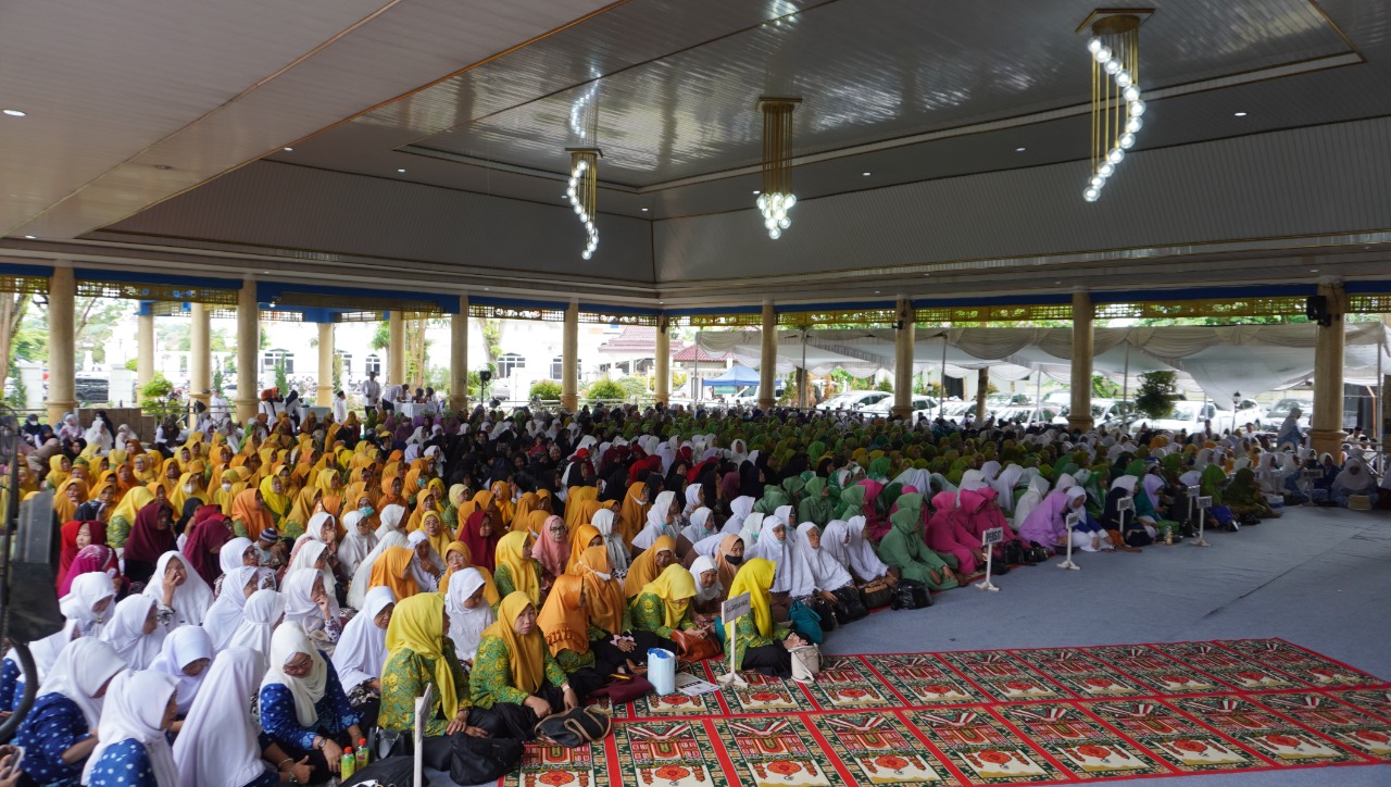 Literasi Al Quran, Pemkab OKI Gelar Pengajian Akbar bersama Lembaga Pengajian