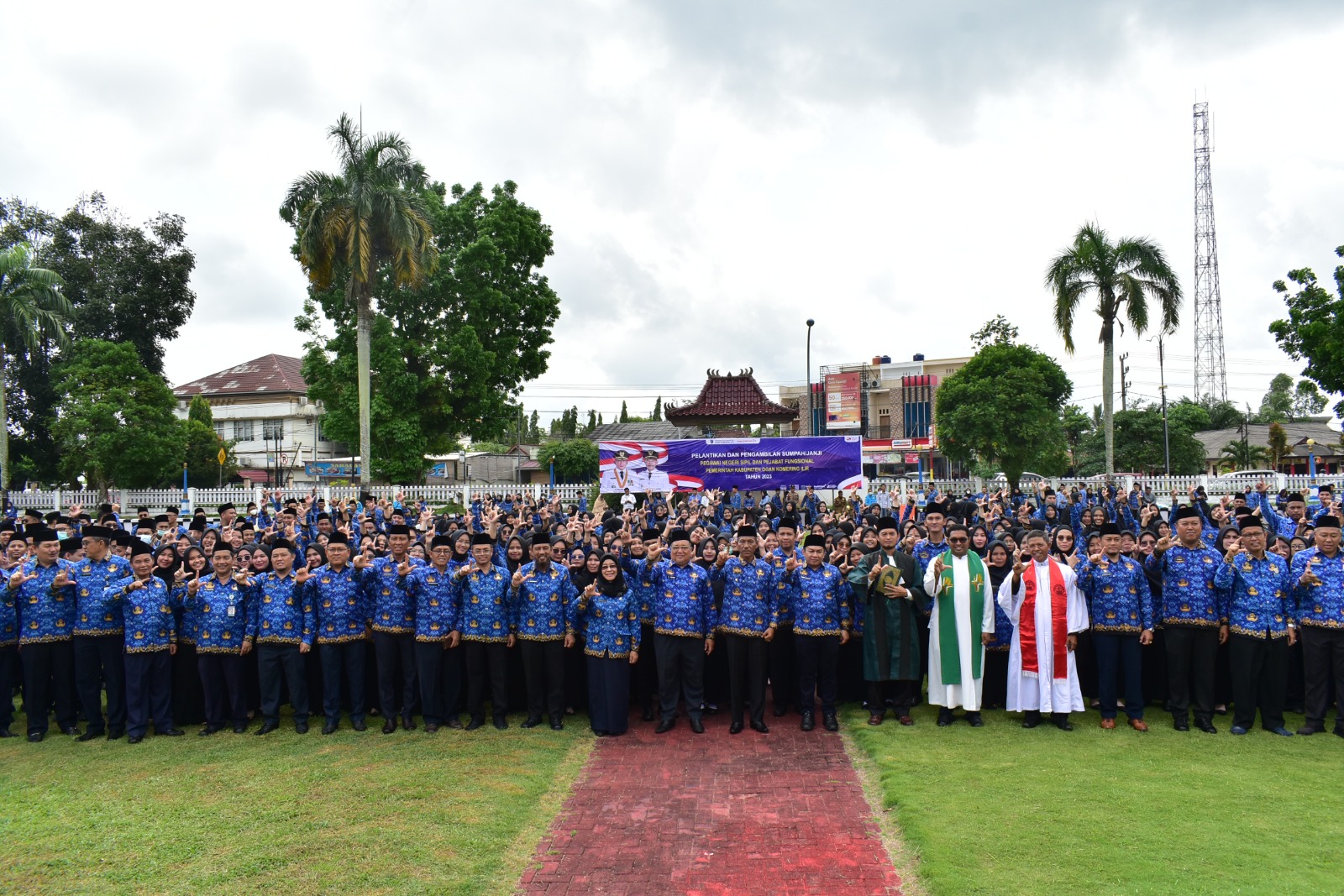 274 CPNS OKI Resmi Dilantik Jadi PNS