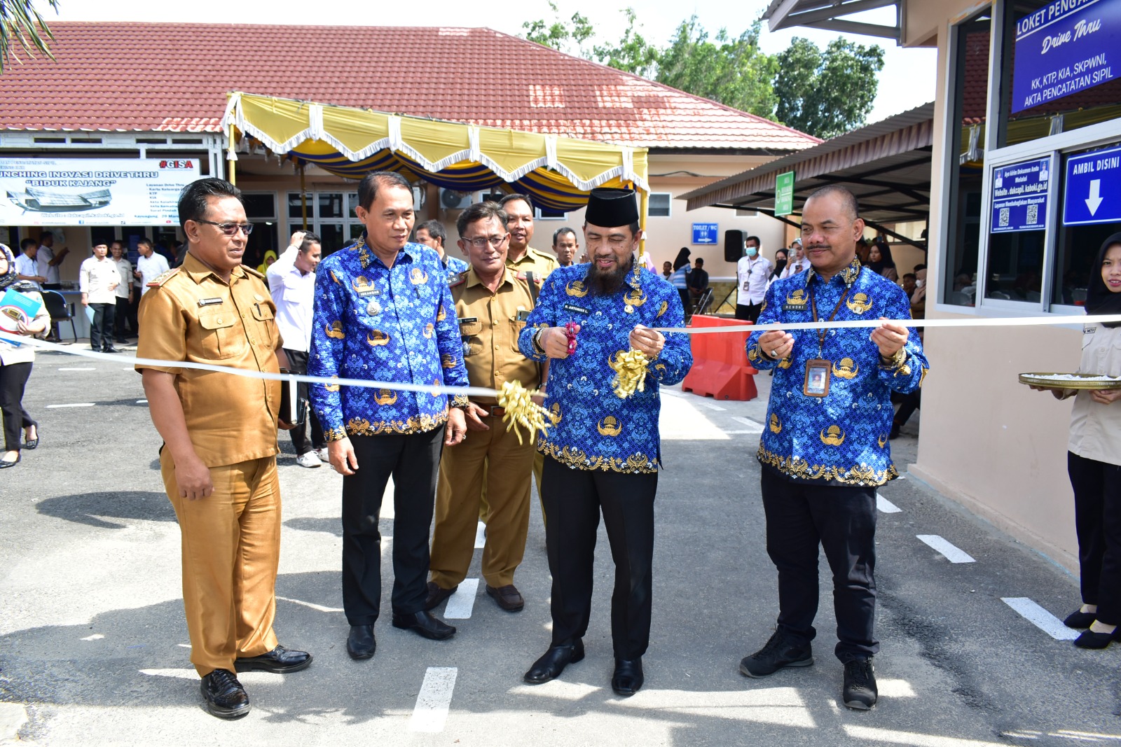 Disdukcapil OKI Luncurkan Layanan Drive Thru, Ambil Dokumen Tanpa Harus Parkir