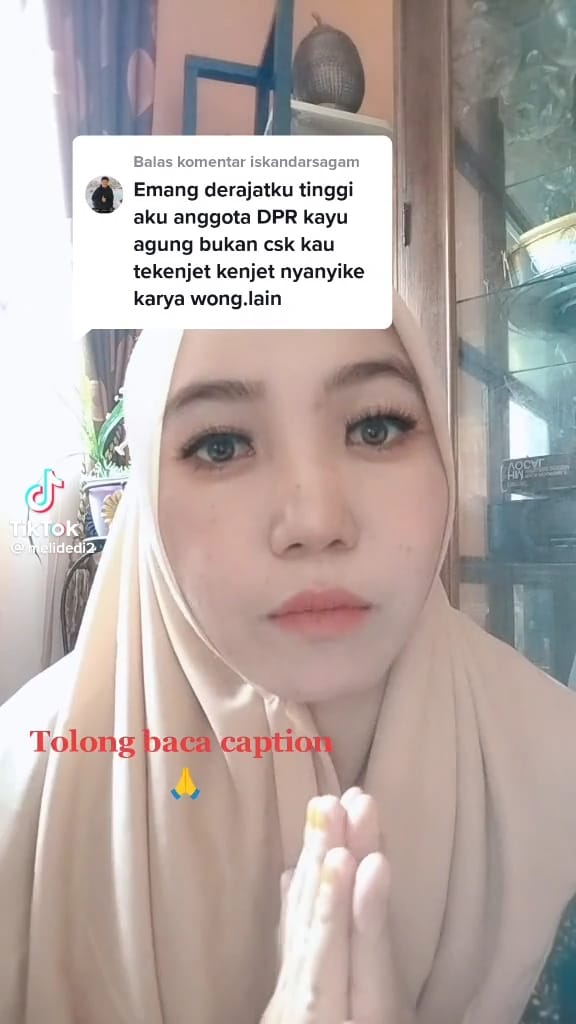 Viral di Tiktok Permintaan Maaf Penyanyi Sikok Bagi Duo Kepada Iskandar Sagam Anggota Dewan Kayuagung, Ini Cer