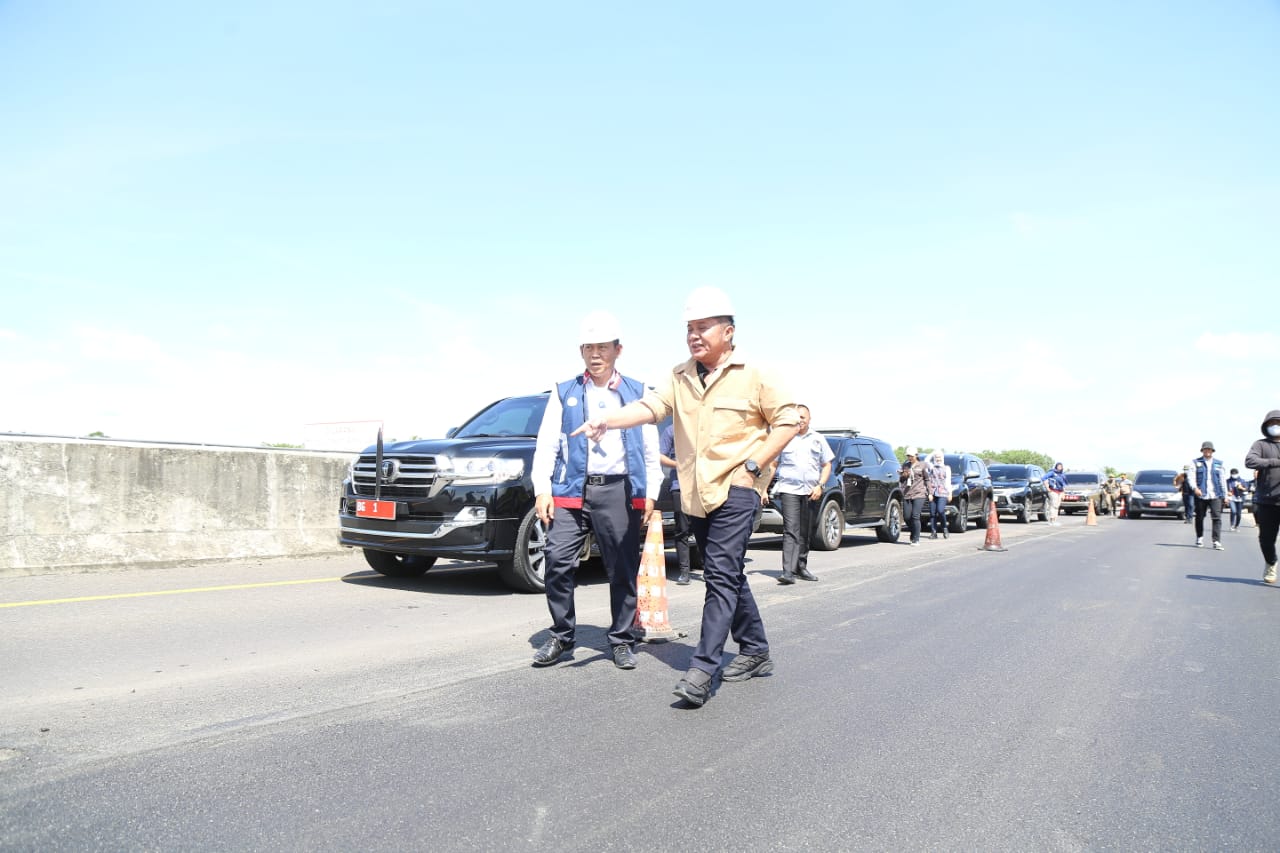 H-10 Tol Selesai Perbaikan, Gubernur : Tol Palembang-Kayuagung Banyak Dikeluhkan Pengendara