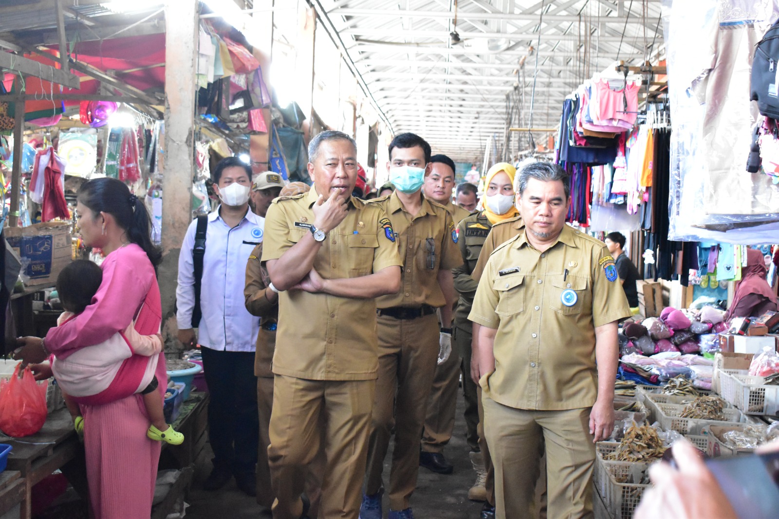 Satgas Pangan OKI Pantau Stok dan Keamanan Pangan di Pasar Tradisional, Kebutuhan Pokok Terjamin Harga Stabil