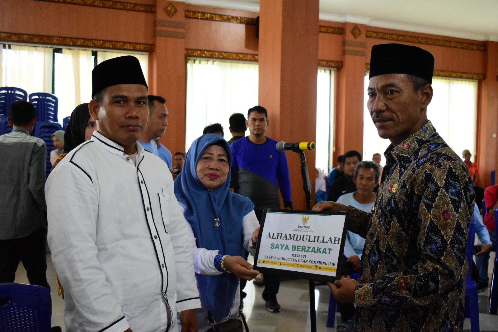 Ramadhan, Pejabat dan ASN OKI Salurkan Zakat Lewat Baznas