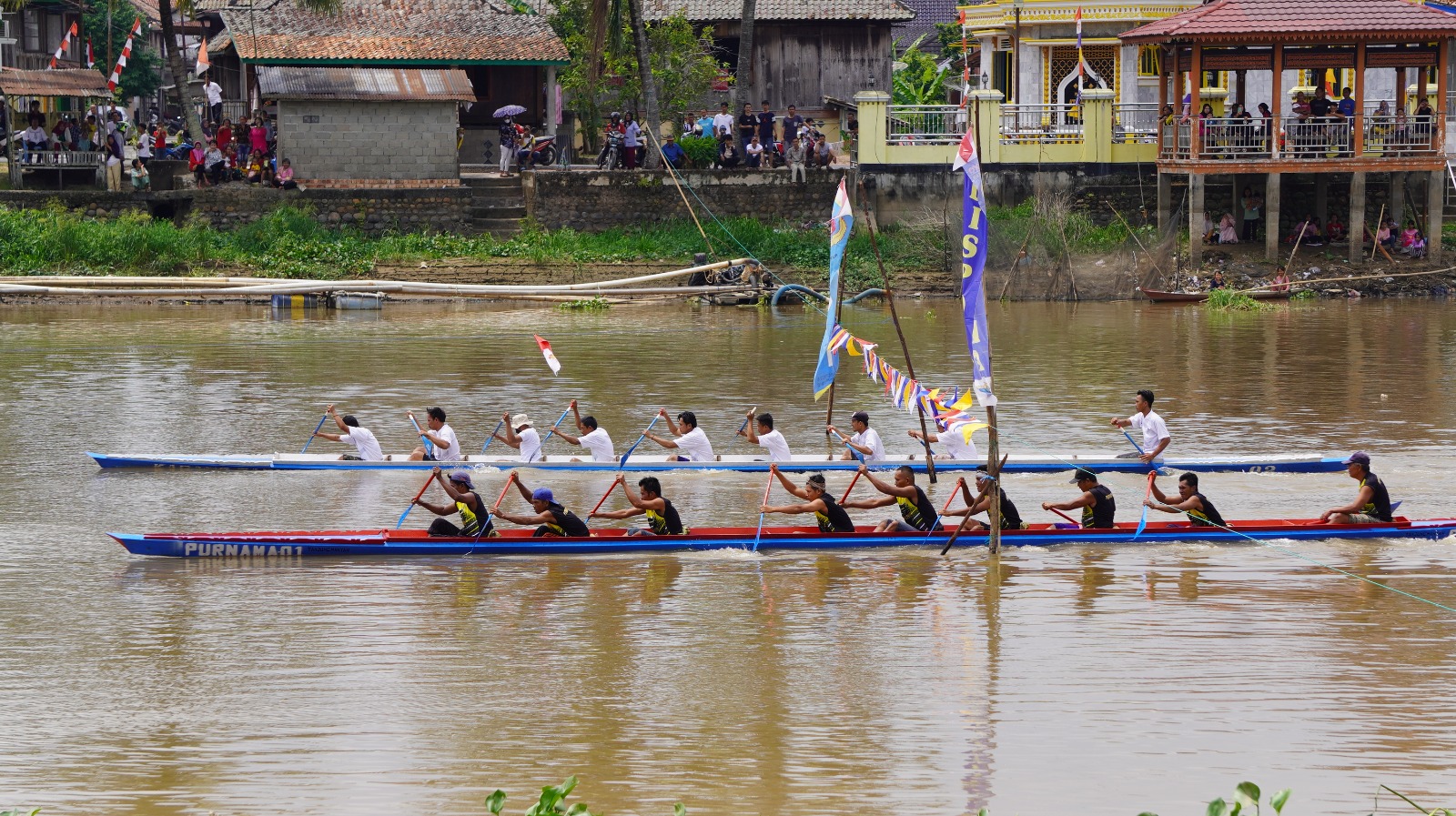 Lomba Bidar Mini Meriahkan HUT RI, Sarana Merawat Tradisi OKI