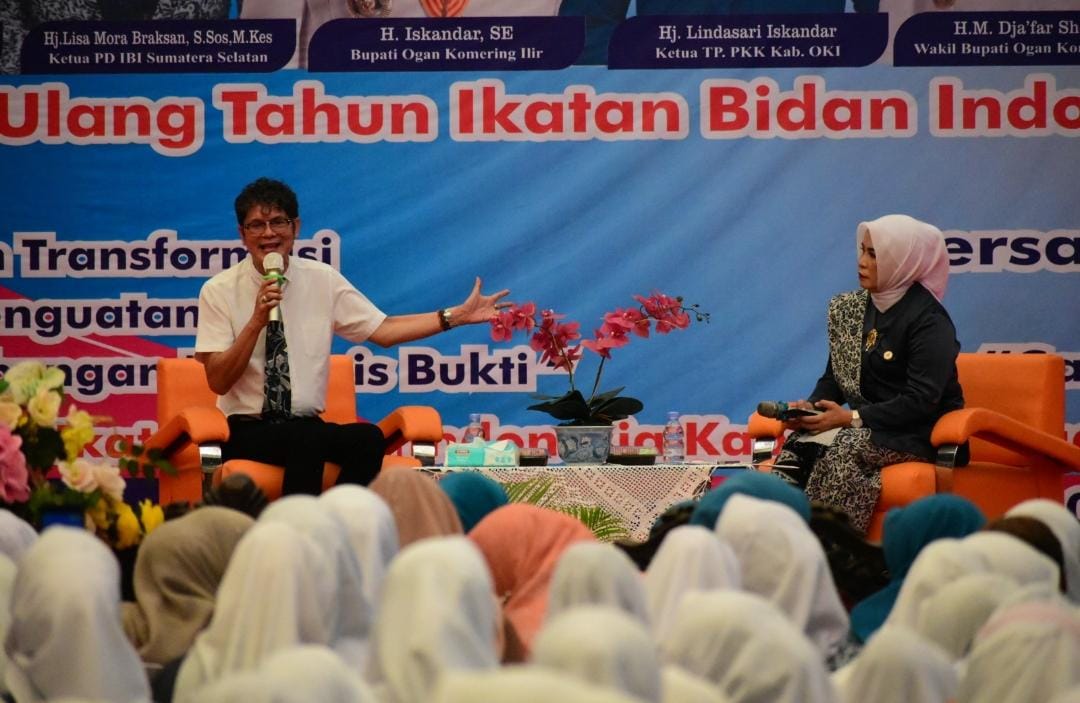 Peringatan Hari Bidan Nasional ke 72, IBI OKI Gelar Seminar Bersama Dr Boyke