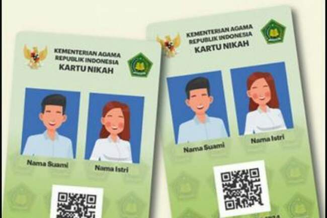 Kartu Nikah Digital Bisa Diakses di Semua KUA