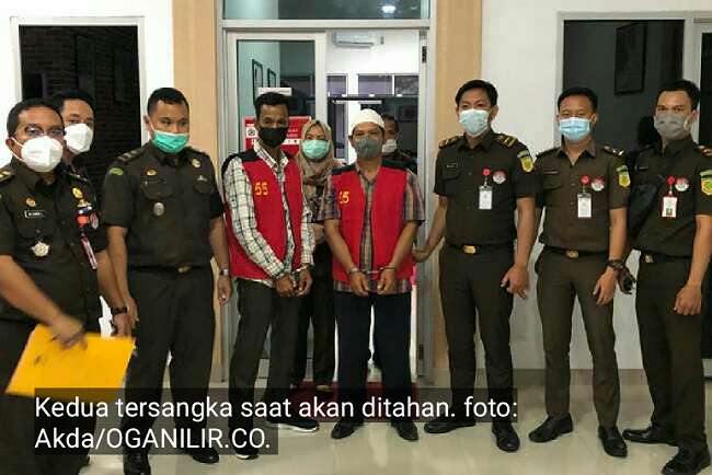 Kejari Banyuasin Tahan Tersangka Korupsi Dana Optimasi Lahan Rawa