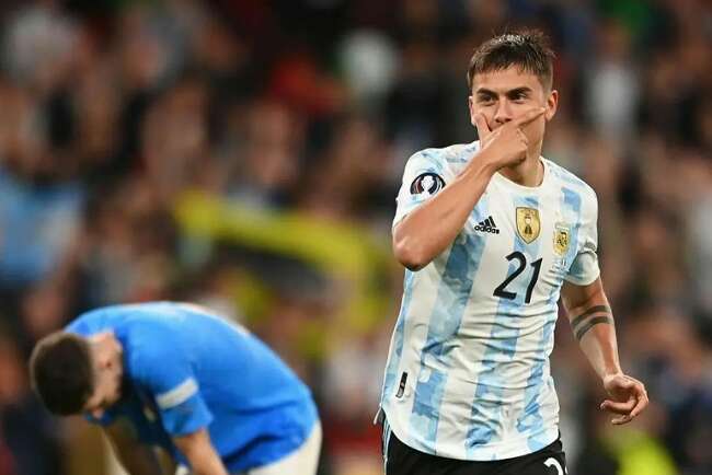 Paulo Dybala Tutup Pesta Gol La Albiceleste atas Italia