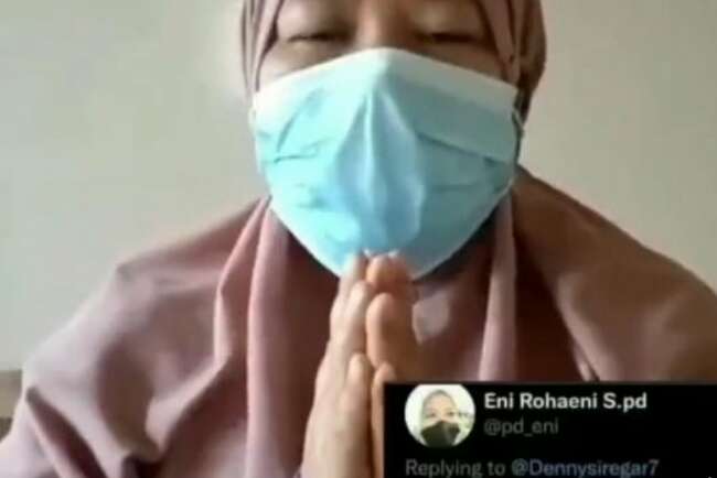 Sudah Menghina HRS, Ibu Guru Eni Minta Maaf, Novel Bamukmin Sebut Korban BuzzerRp