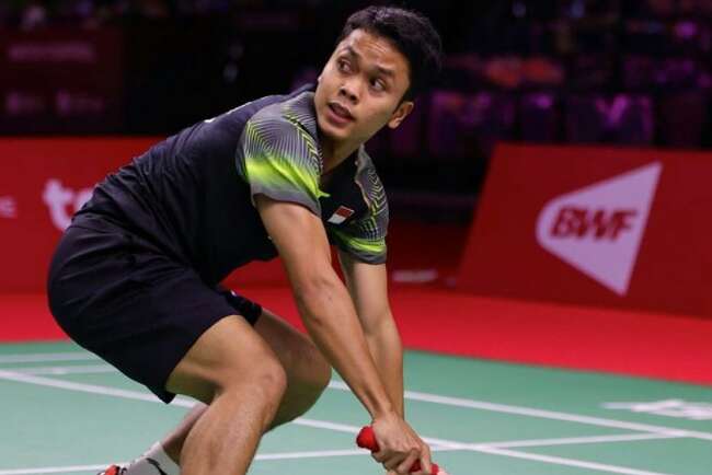 Ginting Disingkirkan Pemain Prancis di Korea Open