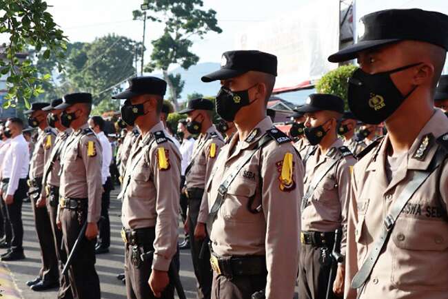 310 Siswa SPN Bukit Kaba Disebar ke 5 Polres