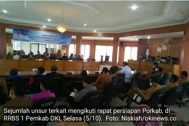 Porkab OKI Pertandingkan 4 Cabor Pertengahan Oktober Mendatang