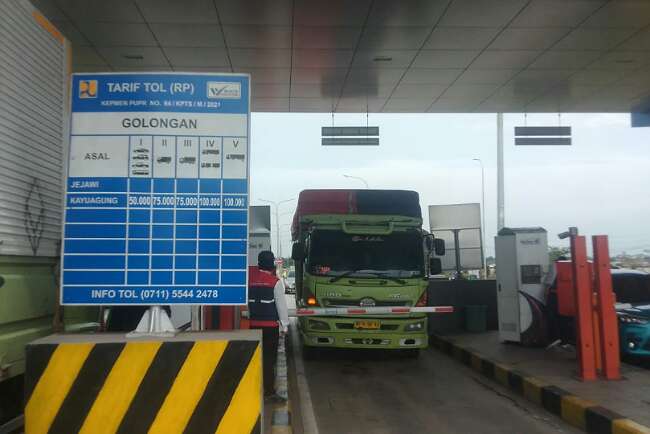 Tol Kapal Betung Ditargetkan Selesai Tahun Depan