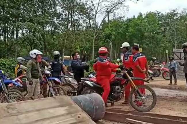 Pakai Motor Trail, HD Susuri Jalan yang Akan Dibangun Tol Palembang-Betung