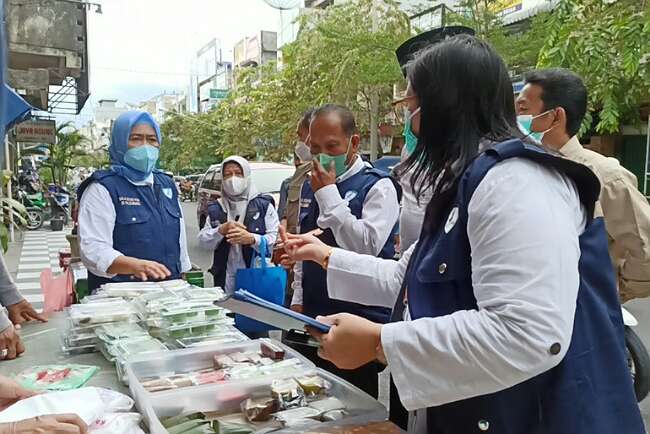 Makanan di Pasar Bedug Baturaja Aman Dari Zat Berbahaya