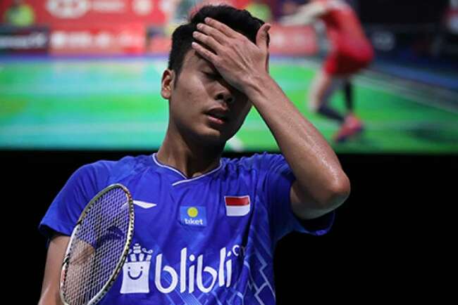 Anthony Ginting Kembali Gagal Sumbang Poin