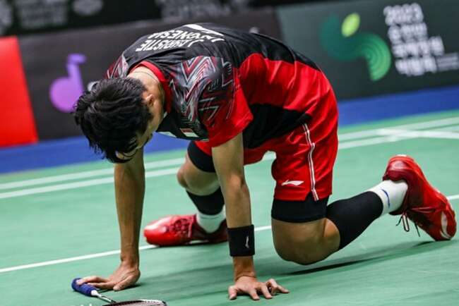 Jonatan Christie Dihajar Pemain Ranking 20 Dunia