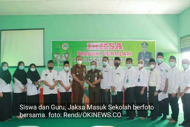 Kenalkan Hukum Lewat Jaksa Masuk Sekolah di MAN 02 Desa Suka Negeri