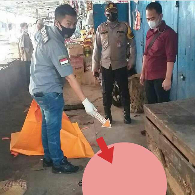 Warga Heboh, Temukan Mayat Tergeletak di Dalam Pasar Kertapati