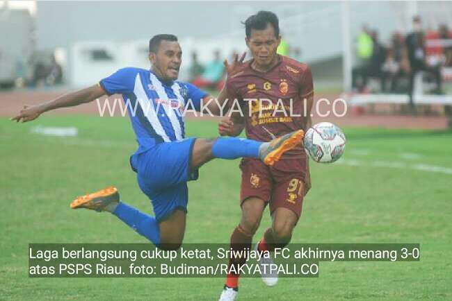 Bantai PSPS Riau, Sriwijaya FC Kokoh di Puncak Klasemen Grup A Liga 2