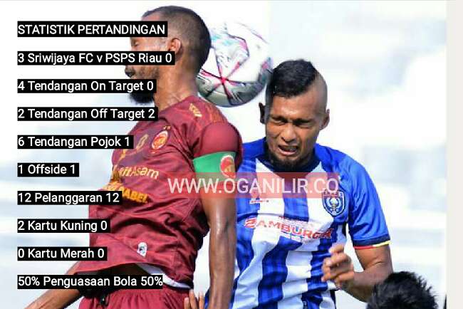 Sapu Bersih, Berikut Statistik Laga SFC Kontra PSPS Riau