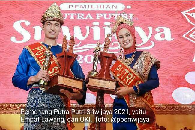 Pemenang Putra Putri Sriwijaya 2021 Empat Lawang dan OKI 