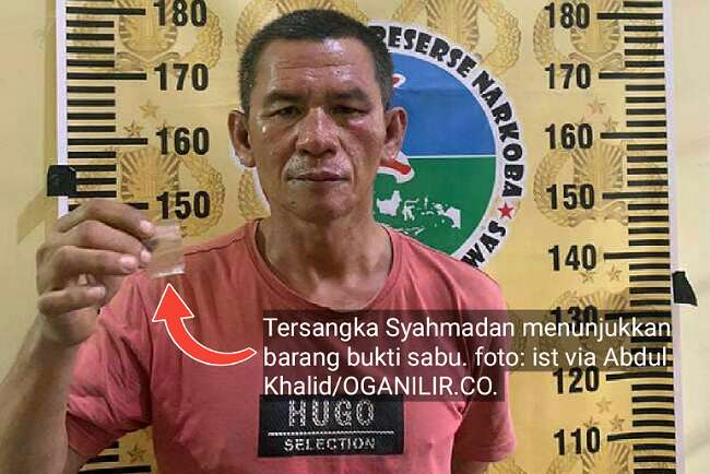 Kakek Syahmadan Tak Berkutik Saat Ditangkap, Barang Buktinya Jelas Nian…