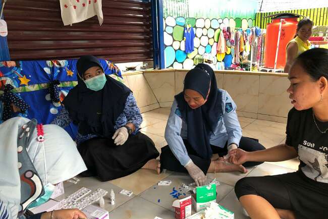 Antisipasi Penyebaran HIV dan Sifilis di Lapas, 20 WBP Diperiksa Kesehatan