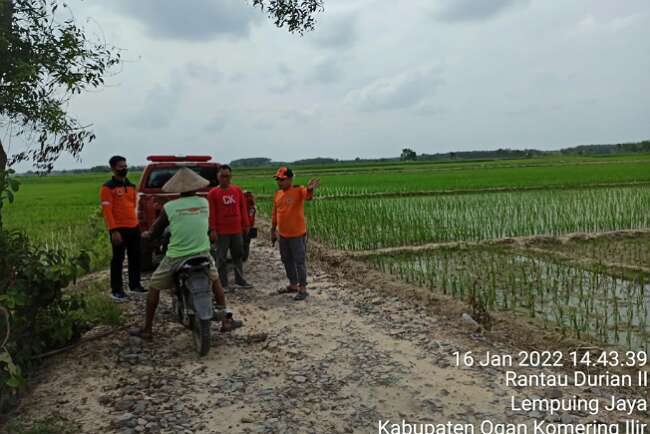 Pemkab OKI Upayakan Bantuan Benih, Lahan Fuso Kena Banjir