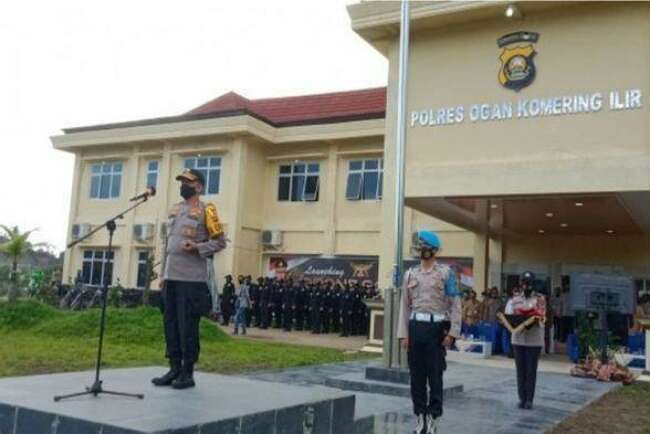 Waka dan Tiga Kasat Polres OKI Rotasi