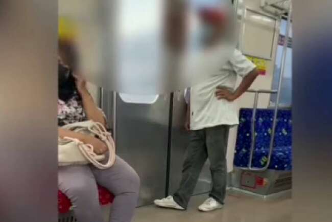 Videonya Viral, Pria Ini Hampir Lecehkan Wanita yang Lagi Tidur di KRL