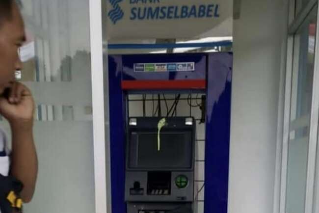 Berantakan, ATM BSB di Lingkungan Pemkab Empat Lawang Dibobol Maling