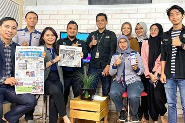 Sumatera Ekspres Launching Koran Online