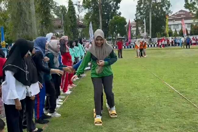 Jelang Hari Kemerdekaan, Para OPD di Kabupaten OKI Ikuti Beragam Lomba