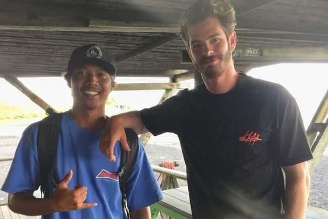 Aktor Andrew Garfield, Pemeran Amazing Spiderman, Terlihat Liburan di Bali